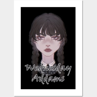 Wednesday Addams Posters and Art